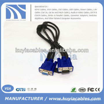 LCD VGA cabo de extensão para Laptop 28AWG / 26AWG / 24AWG / Opcional